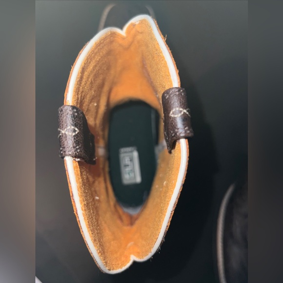 Ariat Leather Quickdraw Square Toe Western Cowboy Boots Brown Size 6 - Picture 9 of 13